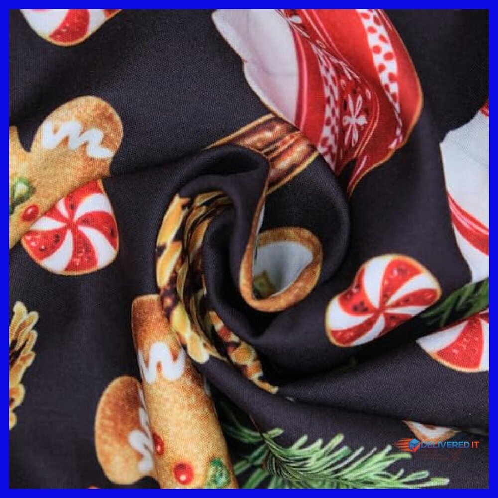 Polyester Long Sleeve Button Down Blouse with Nov… - image 6